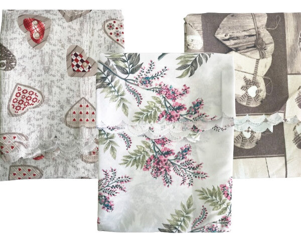 Покривка цветна 120/150 см