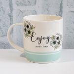 Порцеланова чаша в кутия FLOWERS