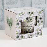 Порцеланова чаша в кутия FLOWERS