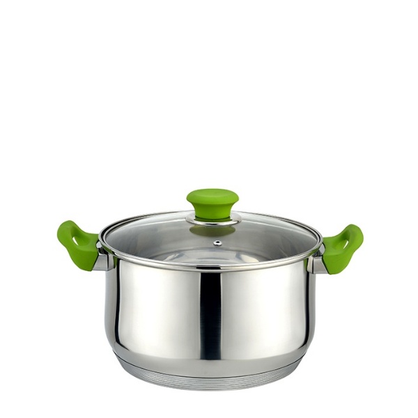 648788 Тенджера Muhler 4 литра зелена