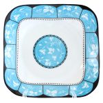 Чиния квадрат синьо 20/20