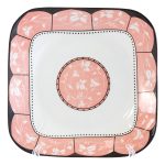 Чиния квадрат Розово 20/20