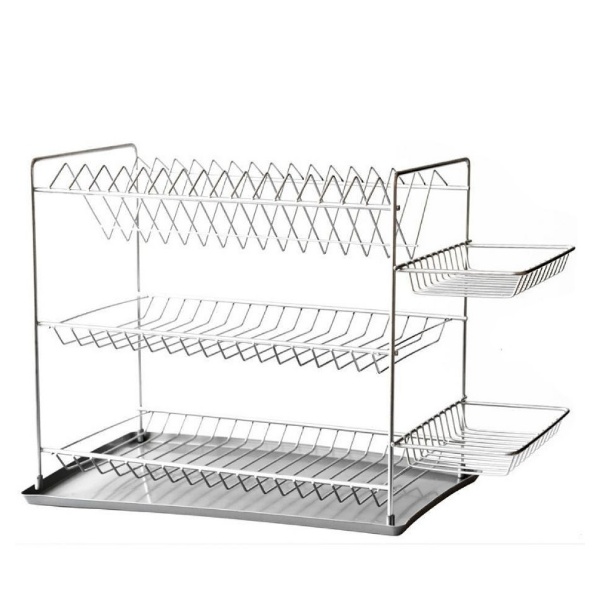 п36 Сушилник за чинии и прибори Никел три нива