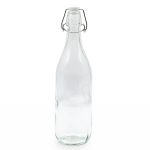 Бутилка с клипс стъкло 1 литър