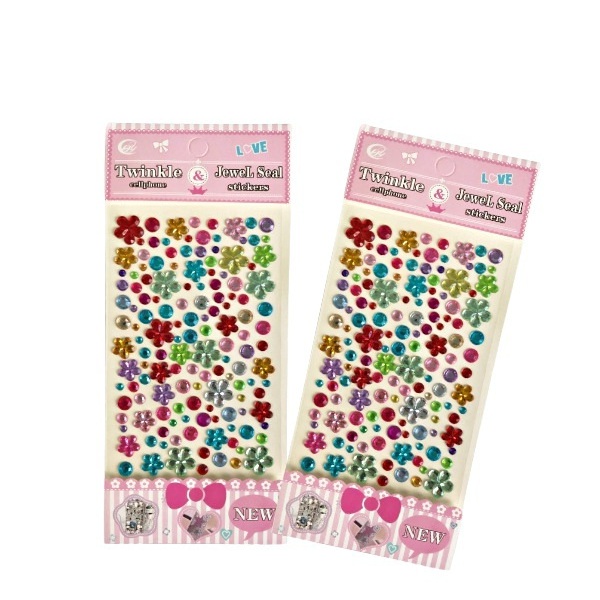 И02-11907 Стикери различни форми Кристали