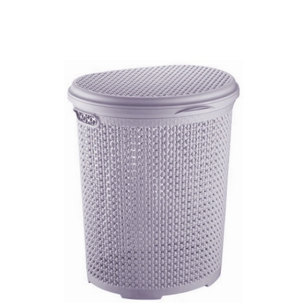 И1014388 Кош бельо Перла 45 литра лилав