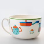 Купа с дръжка декор Кухня 0,6 литра - Image 2