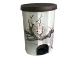 Кош с педал и декор Пролет 30л