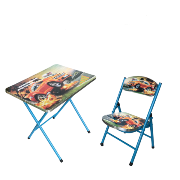 Маса със столче детски Коли