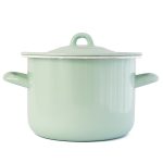 Тенджера емайл 4,5 литра Мента