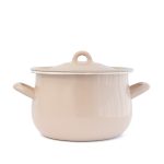 Тенджера емайл 3,6 литра Карамел