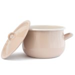 Тенджера емайл 3,6 литра Карамел - Image 2