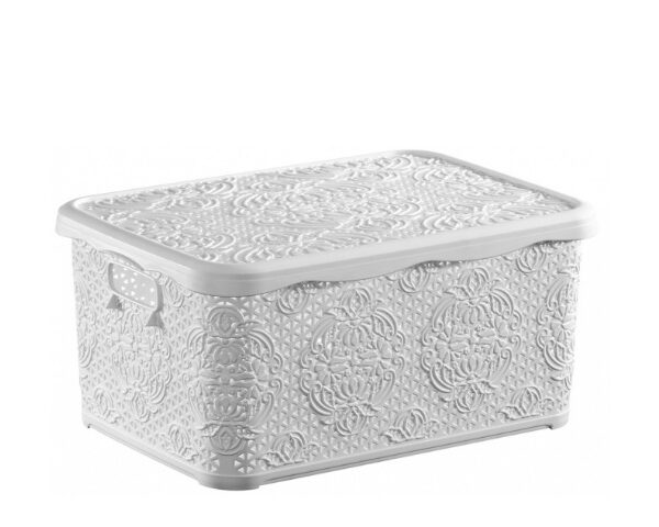 Кутия с капак Дантела 2,5 литра