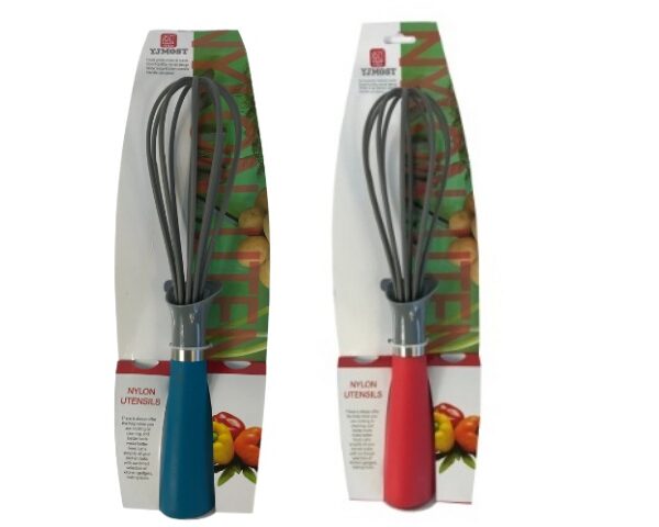 Яйцеразбивачка с цветна дръжка