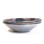 Купичка стъкло 3 броя Син мрамор - Image 2