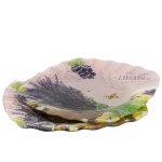 Чиния 3 броя стъкло Лавандула - Image 2