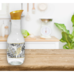 Гарафа стъкло листа 1 литър