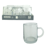 Чаша за топли напитки Power стъкло 6 броя