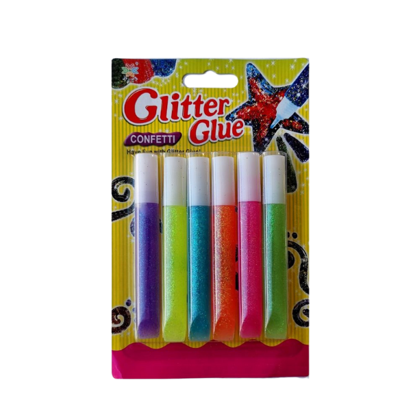 Неозаглавен (600 × 600 пиксела) (2) Лепило с брокат 6 цвята