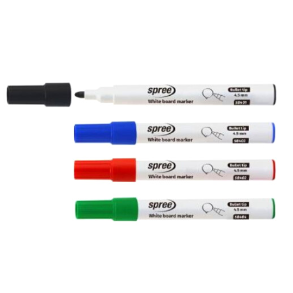 Маркери за бяла дъска 4 цвята