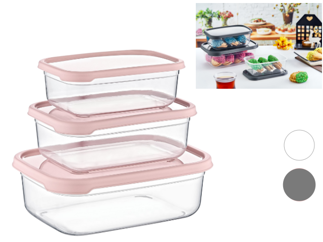 iNrysuIJO15xuW0fQogadCocIFdj3UfqEW2buuzn Контейнер за съхранение правоъгълен 3 броя