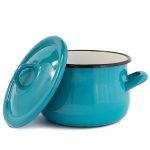 Тенджера емайл синя 3,3 литра - Image 3