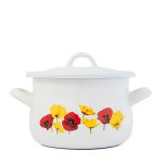 Тенджера емайл декор 4,5 литра