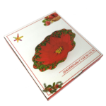 Поднос коледен Коледна звезда