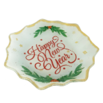 Чиния коледна с надпис 3 броя