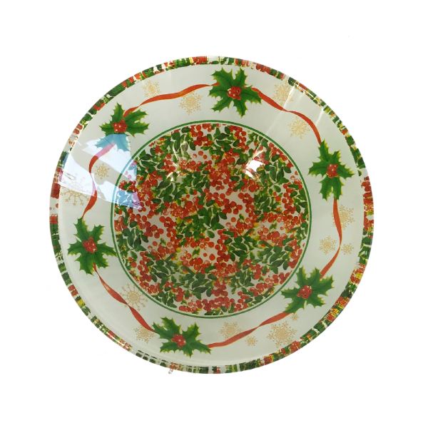 Чиния коледна 3 броя