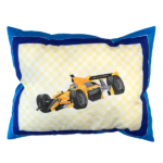 Възглавница силиконов пух цветен декор