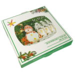 Коледна чиния квадрат 3 броя - Image 2