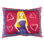 Възглавница силиконов пух цветен декор 50/70 - Image 3