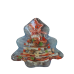 Купичка коледна Елха със звезда 3 броя