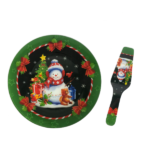 Сервиз за торта Снежен човек