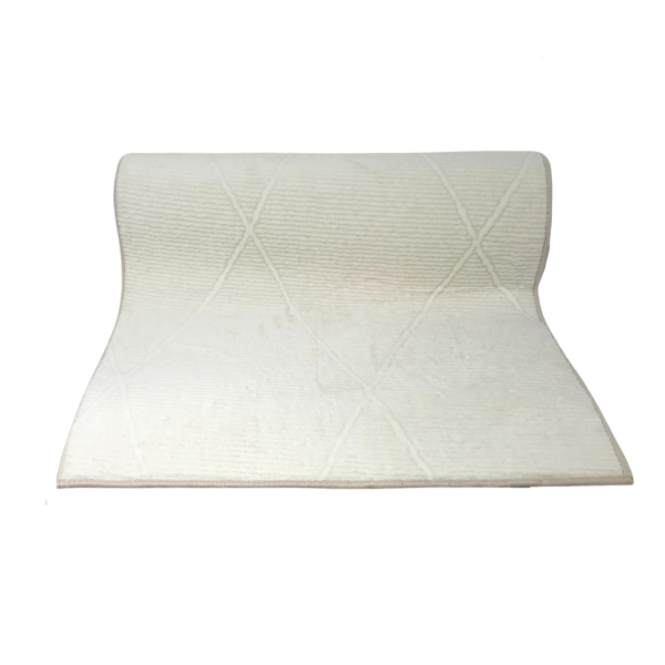 Килим релеф Zen White 80/150