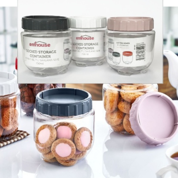 56 Контейнер с винтов капак 0,750 литра