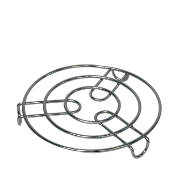 Поставка за топло с ниски крачета Никел