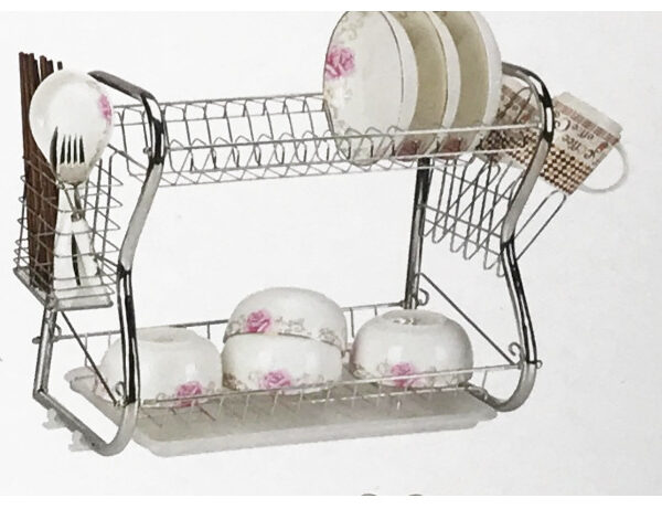 Сушилник за съдове две нива Никел