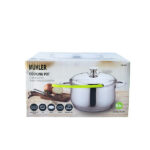 ТЕНДЖЕРА ИНД. MUHLER Ф24X13.5CM, 5.4L, МЕТАЛЕН КАПАК, 1003765 - Image 3