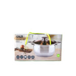 ТЕНДЖЕРА ИНД. MUHLER Ф16X9.5CM,1.6L, СТЪКЛЕН КАПАК, 1004701 - Image 3