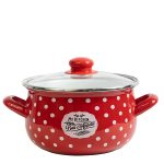 Тенджера емайл с кант