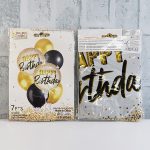 Парти украса балони 7 броя микс