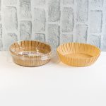 Хартиени подложки за готвене в еърфрайер Кръг