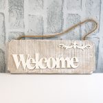 Декорация за стена/врата Welcome