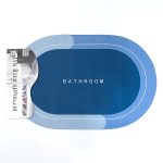 Стелка Bathroom 38/58 см. Синьо