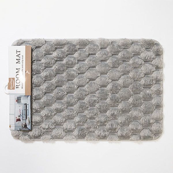 Стелка текстил релеф точки 60/40 Сиво