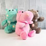 Плюшена играчка хипопотам