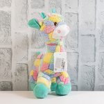 Плюшена играчка пухена жираф