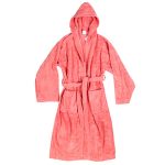 Халат с качулка Корал